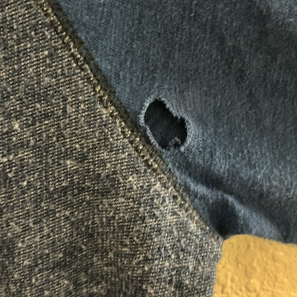 Hurley Sweater Two Tone Blue Size Large - Picture 4 of 4